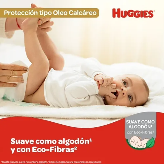TOALLITAS HUMEDAS HUGGIES Óleo Calcáreo x48